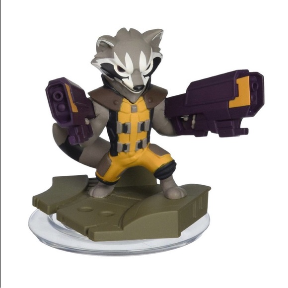 NEW NIB Disney Infinity 2.0 Marvel Rocket Raccoon Character - Picture 1 of 11